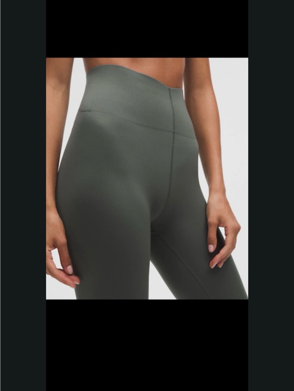 lululemon Olive Green leggings - Picture 3 of 10